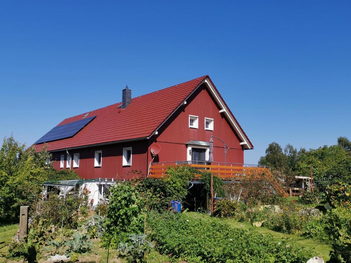 Ferienwohnung Feldblick Struppen Ngoại thất bức ảnh